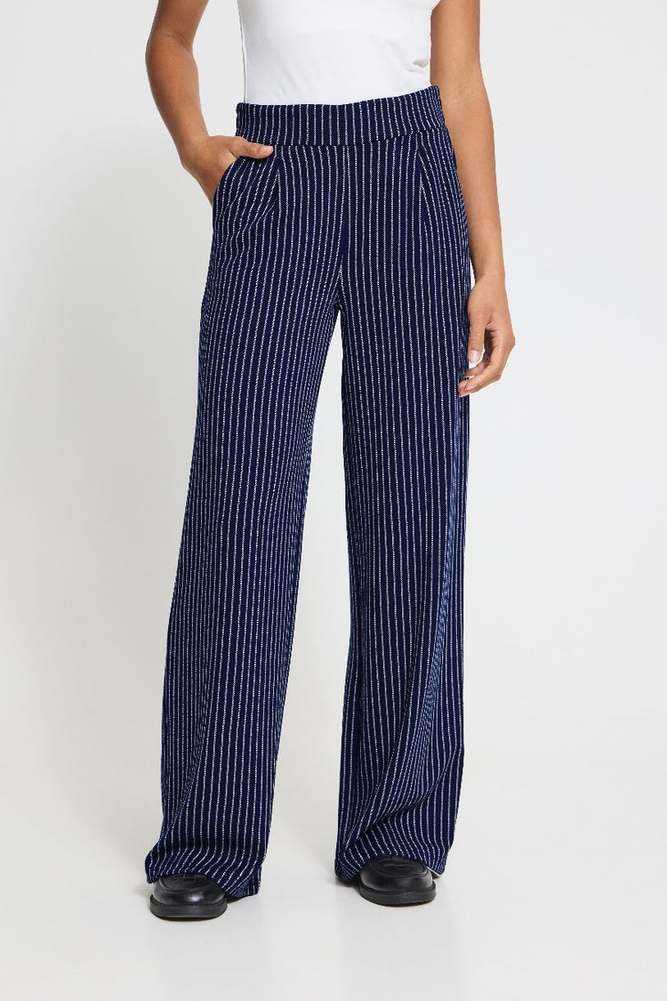 ICHI PANTALON IHMANSE STRIPE