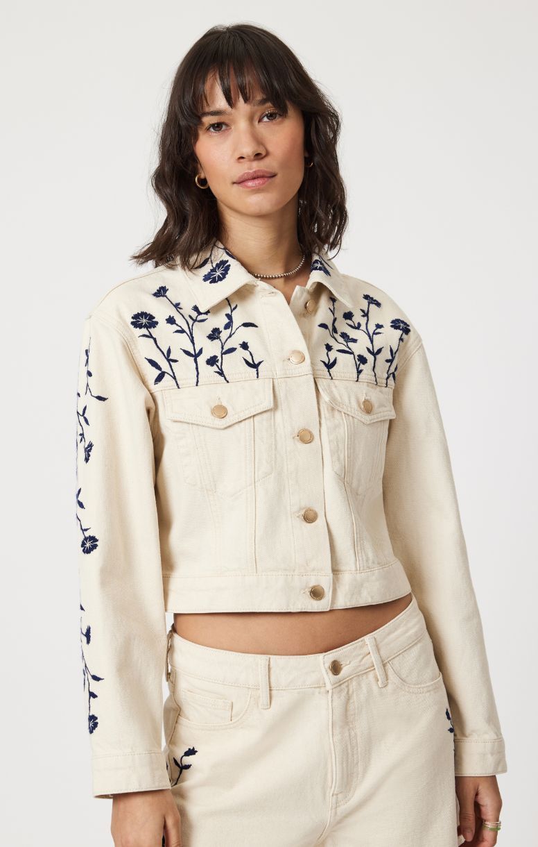JACKET DE JEANS FLOWER & HARMONY