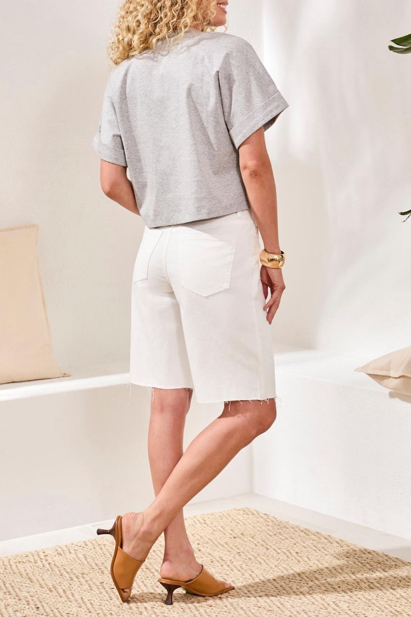 T-SHIRT MERCERISÉ FORFAIT DÉTENTE