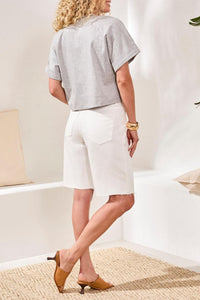 T-SHIRT MERCERISÉ FORFAIT DÉTENTE