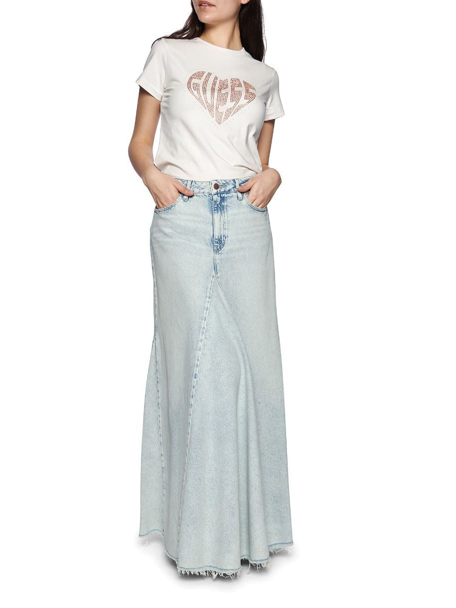 JUPE DE JEANS GUESS PANELED MAXI