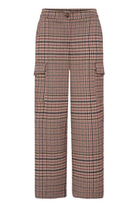ICHI PANTALON IHKATE CHECKIT