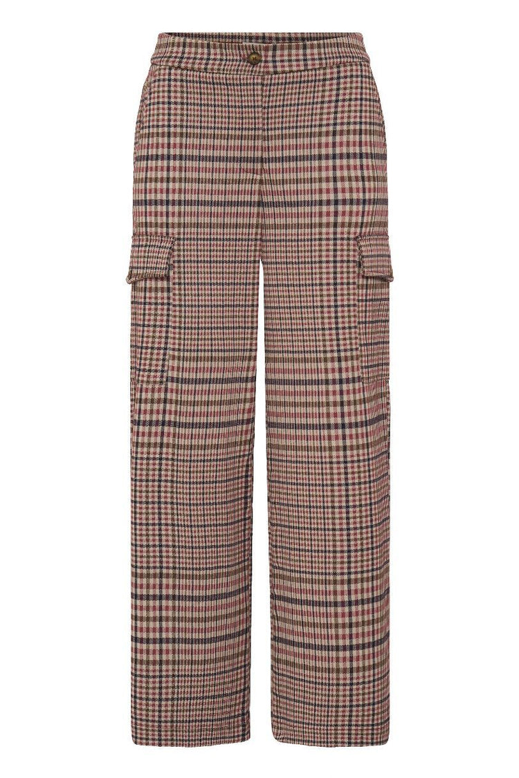 ICHI PANTALON IHKATE CHECKIT