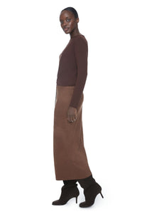 ILTM JUPE VEGAN SUEDE