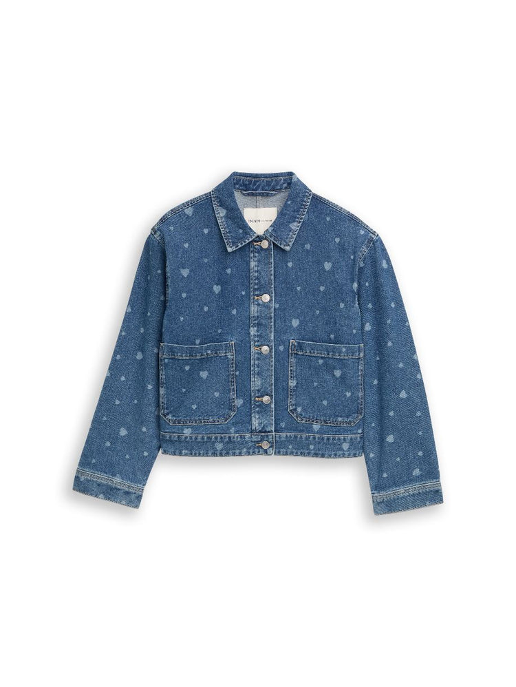 JACKET DE JEANS LES COEURS EN FOLIE