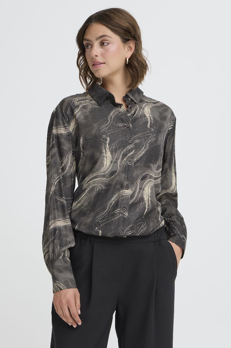 CHEMISIER HATTI RESTER DE MARBRE