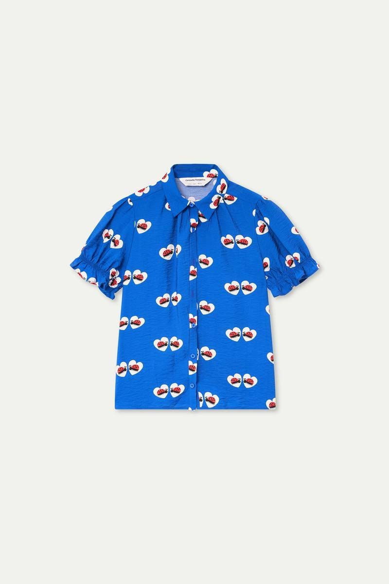 CHEMISIER PETITE COCCINELLE