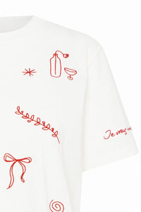 T-SHIRT MAJOU DANS L'ESPACE