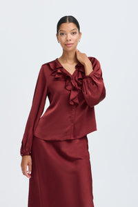 B.YOUNG CHEMISIER BYISA FLOUNCE