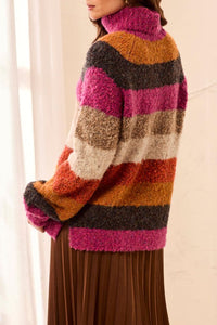 TRIBAL PULL MULBERRY