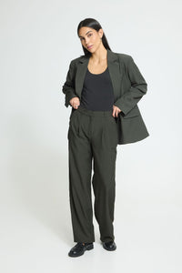 ICHI PANTALON IHFAVA WIDE