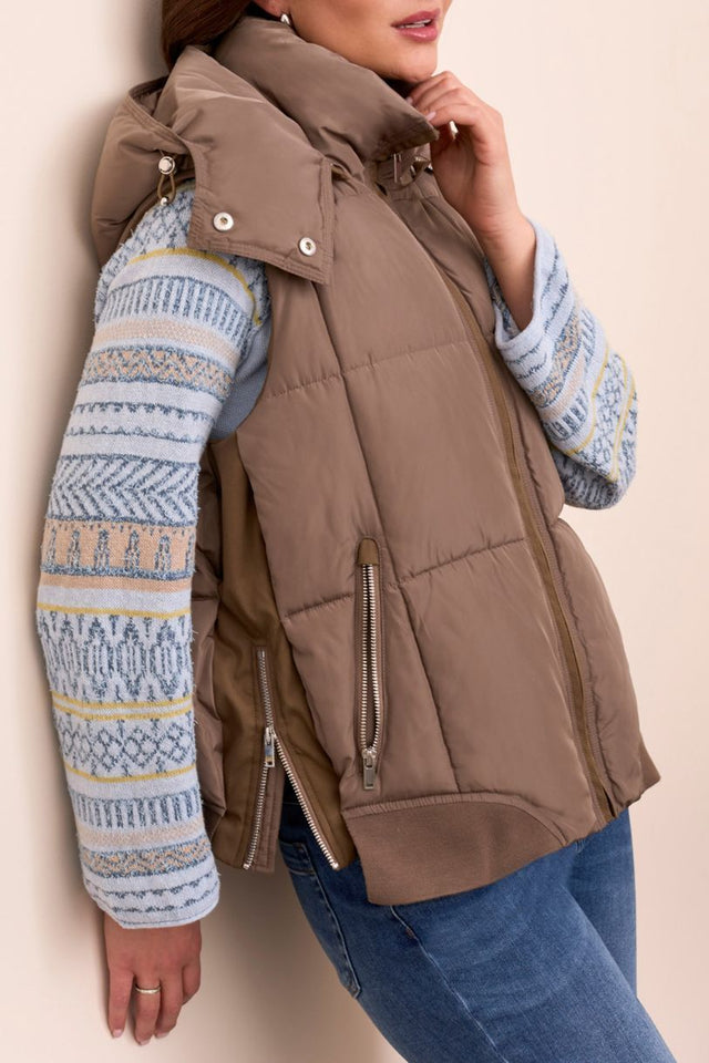 VESTE MATELASSÉE NÉE POUR BRILLER