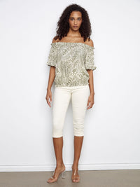 BLOUSE À UNE ÉPAULE DE LA PERFECTION