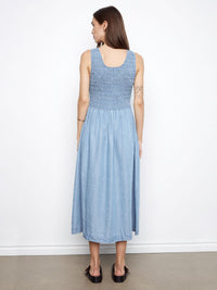 ROBE LONGUE LE JEANS DÉCONTRACTÉ