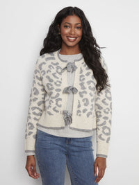 CHARLIE B CARDIGAN C2933RP-690C