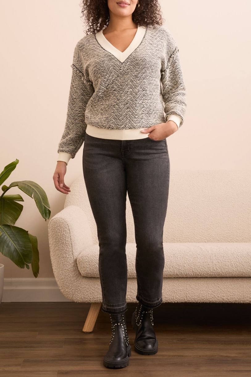 PULL TOUT À L'ENVERS