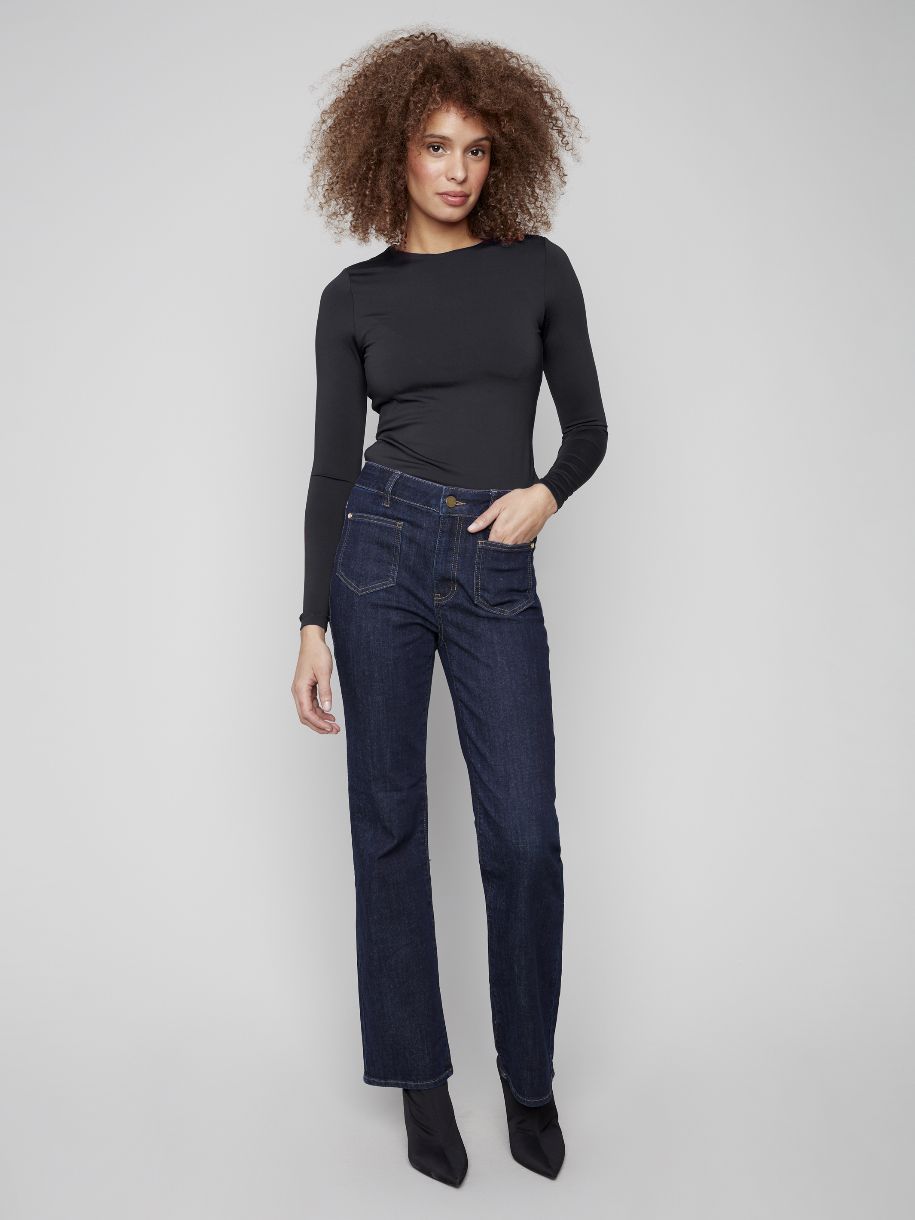JEANS ÉVASÉ CHARLIE B RÉTRO CHIC