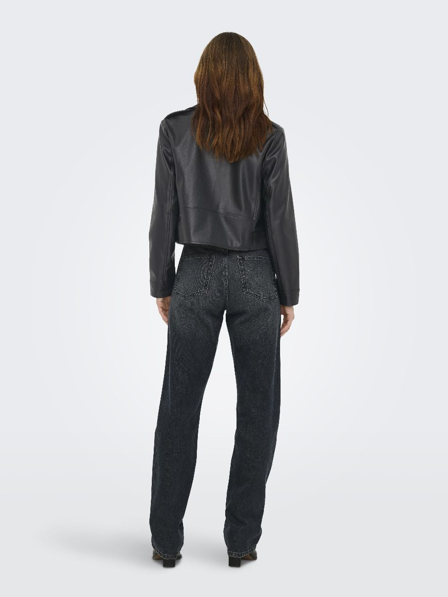 JACKET BIKER CARMEN FAUX CUIR