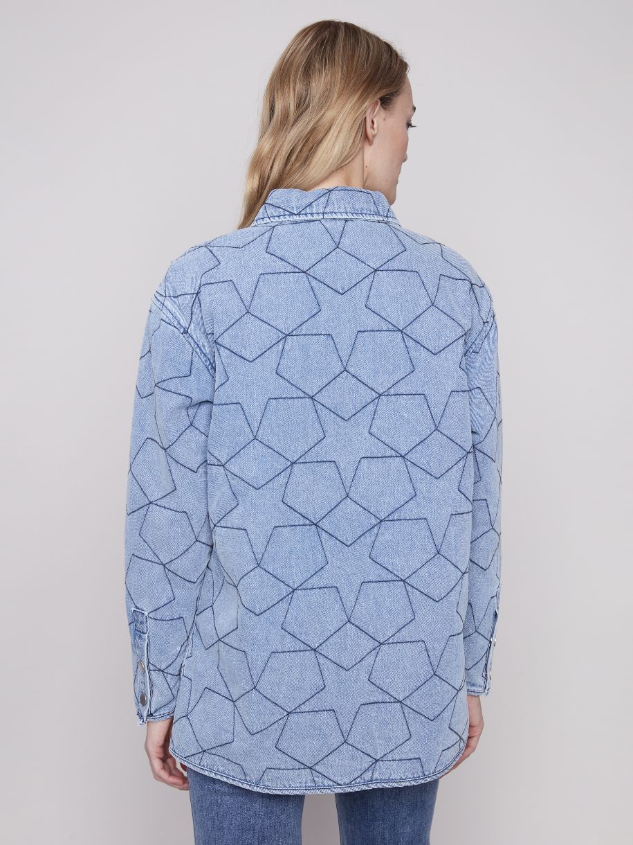 JACKET DE JEANS VOIR DES ÉTOILES