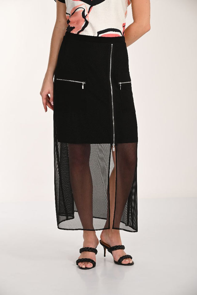 JUPE LONGUE QUI SE DÉMARQUE