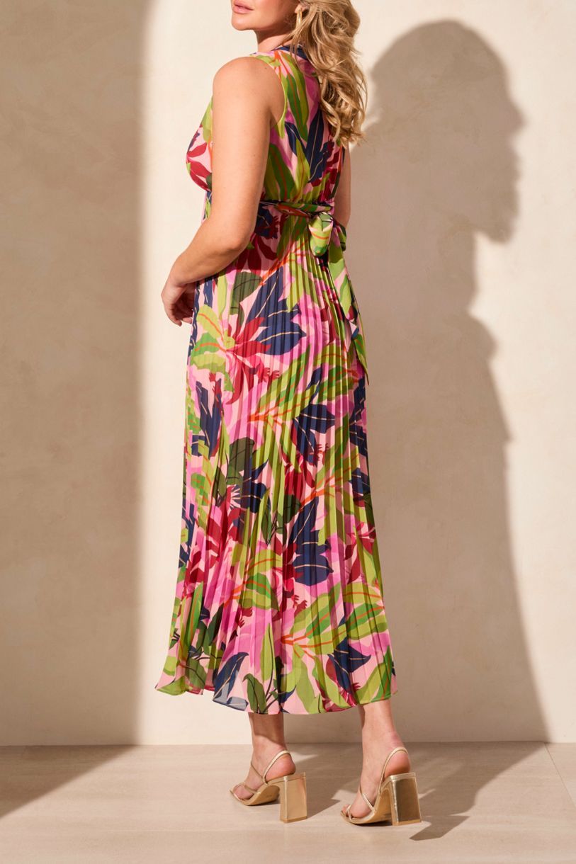 ROBE LONGUE DÉESSE TROPICALE