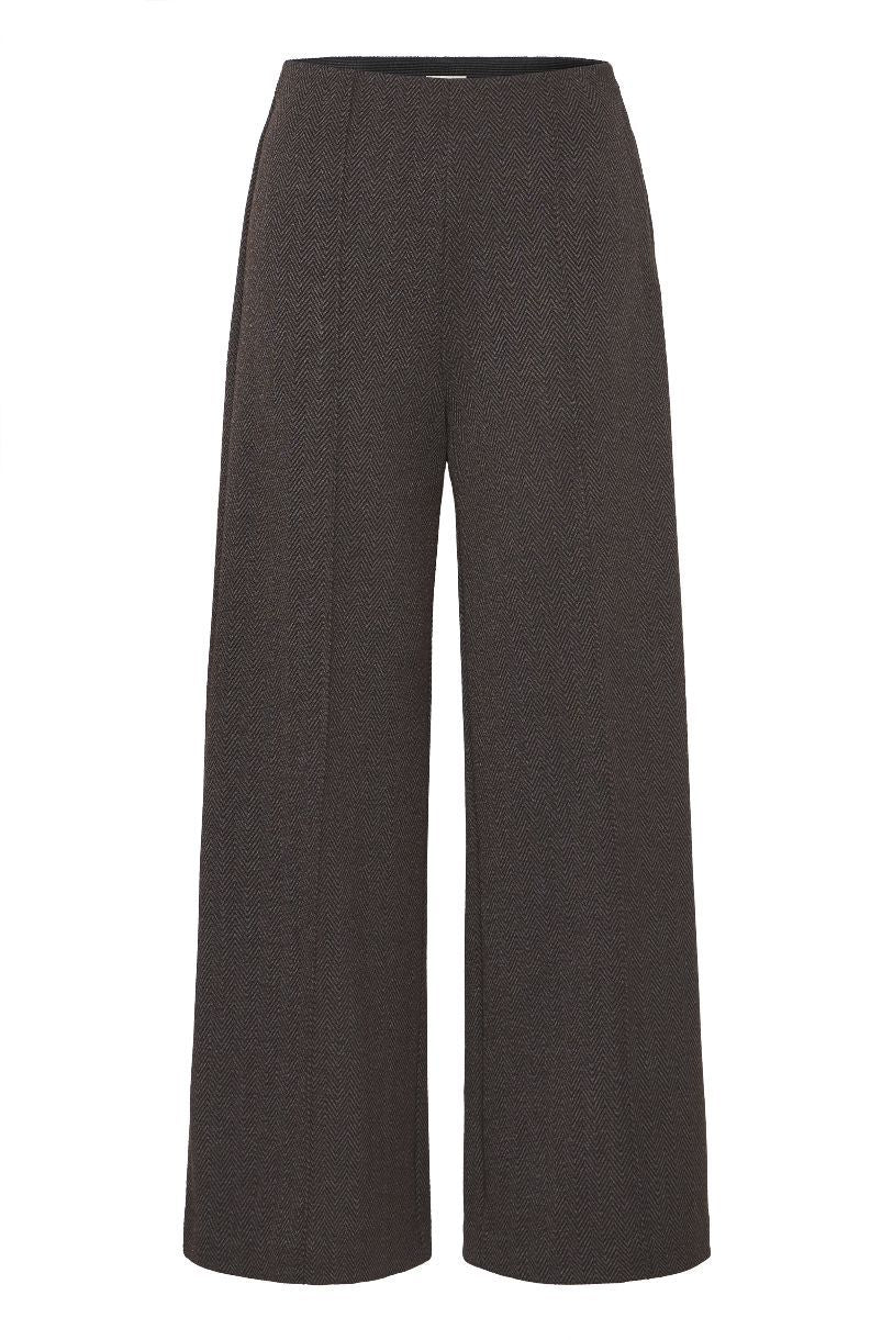 PANTALON LARGE KATE JACQUARD