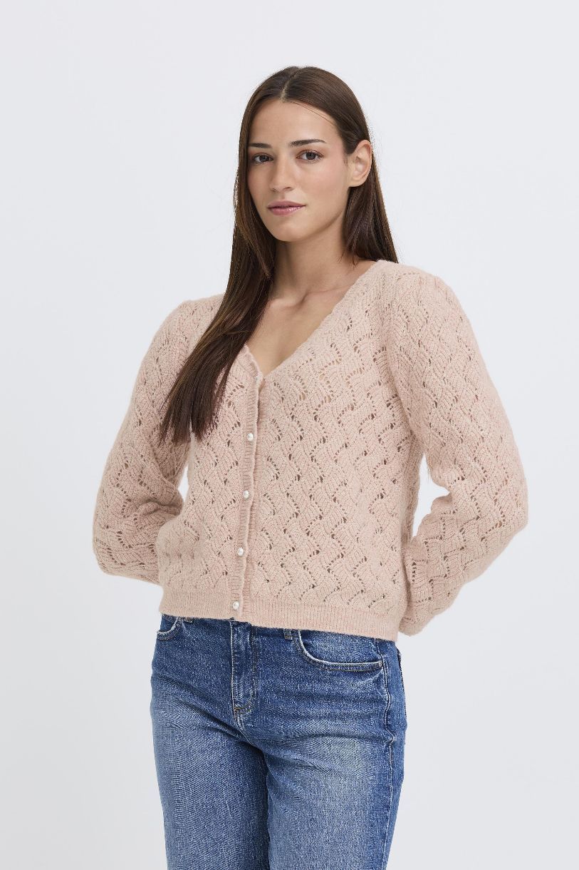 CARDIGAN NADIKA EN PERLES