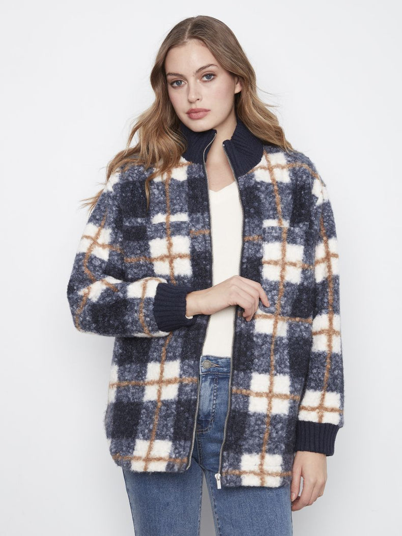 CHARLIE B JACKET C6437P-707A