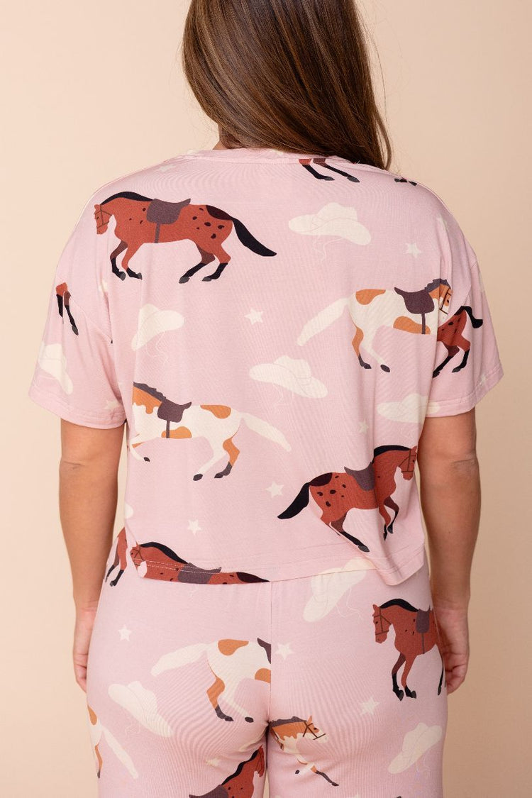 POP UNDERWEAR T-SHIRT EN SELLE MA BELLE