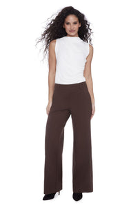 ILTM PANTALON PONTE WIDE LEG FULL LENGHT