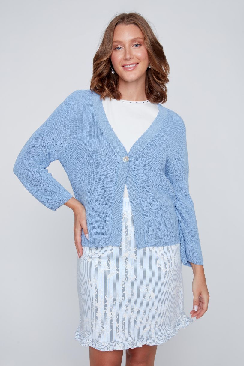 CARDIGAN CIEL SANS NUAGES