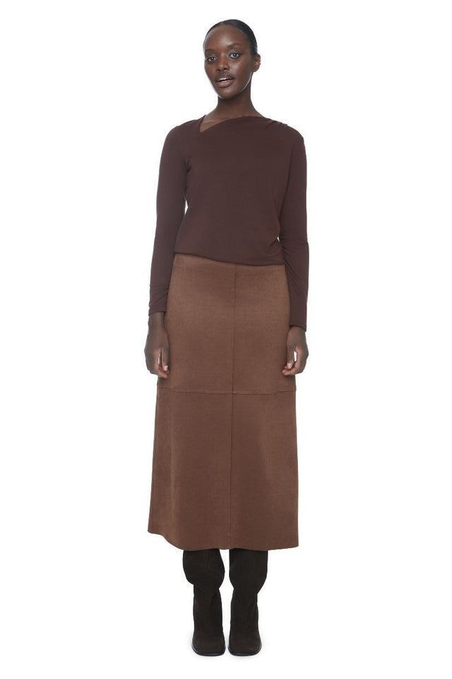 ILTM JUPE VEGAN SUEDE