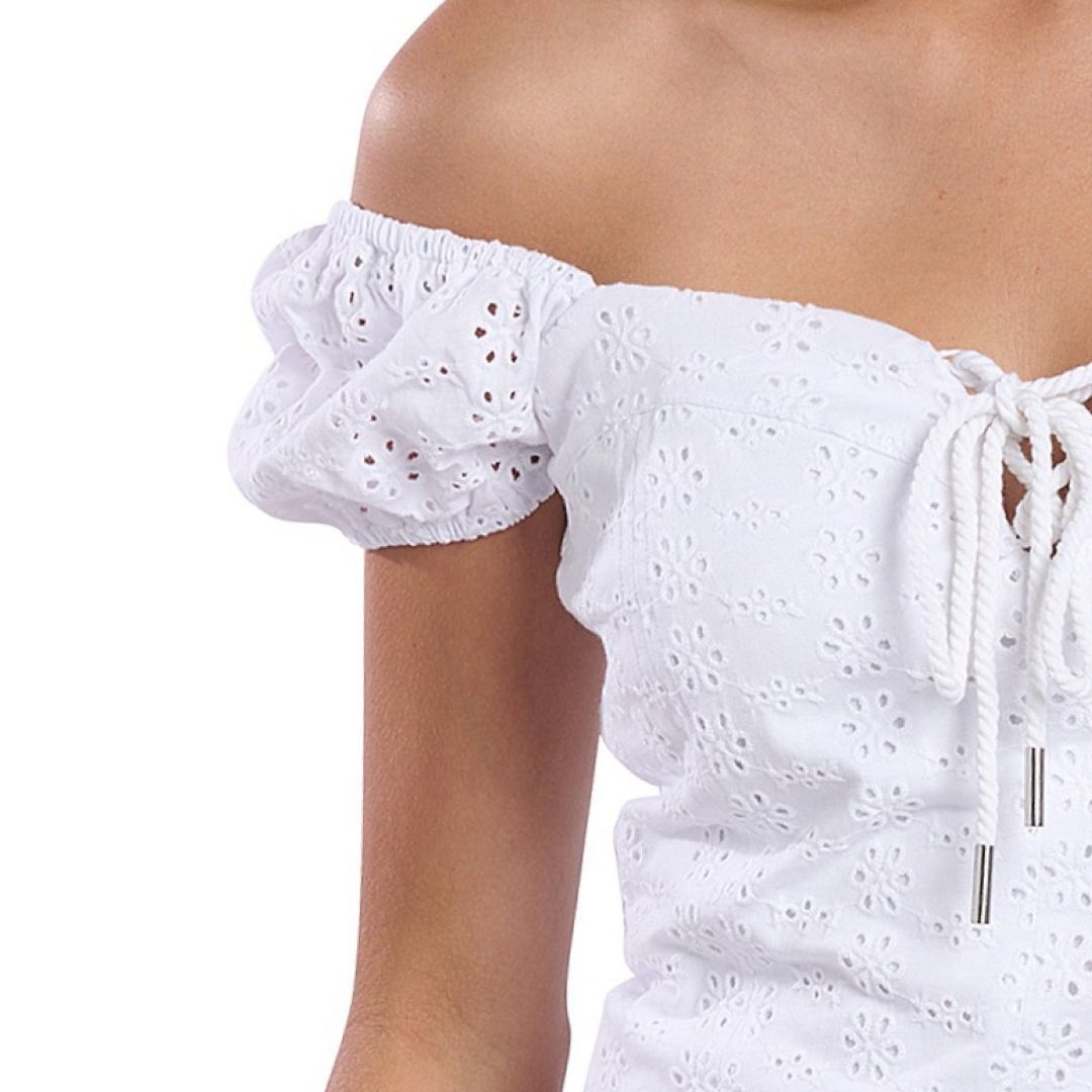 CROP TOP GUESS ELIANE LA ROMANTIQUE