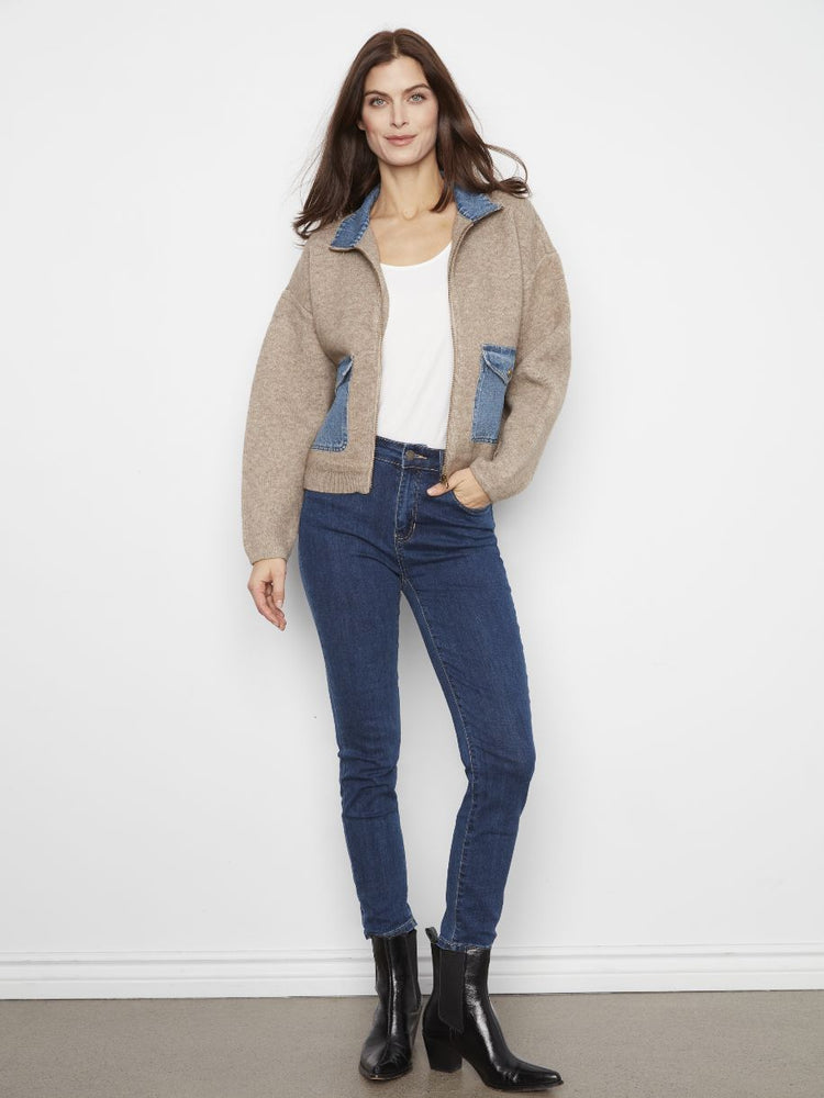 CHARLIE B CARDIGAN C2045-716C