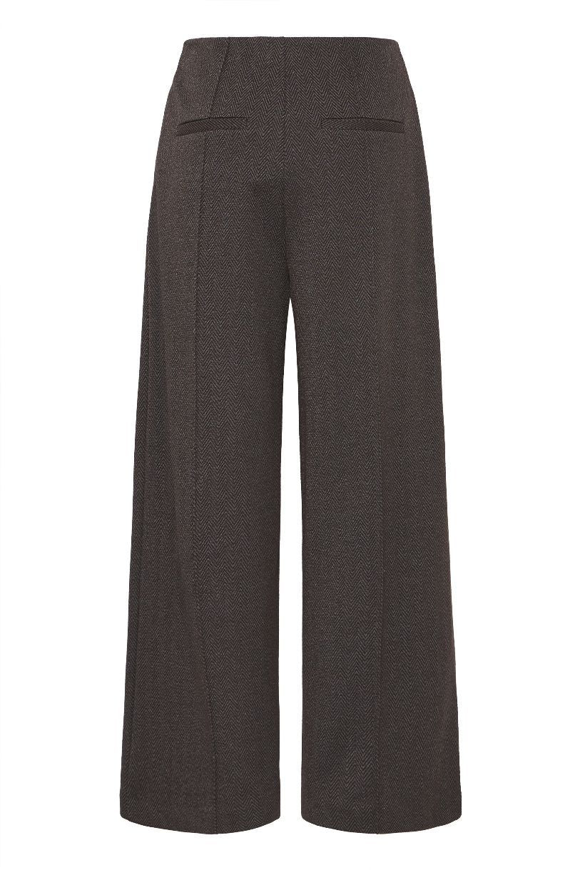 PANTALON LARGE KATE JACQUARD