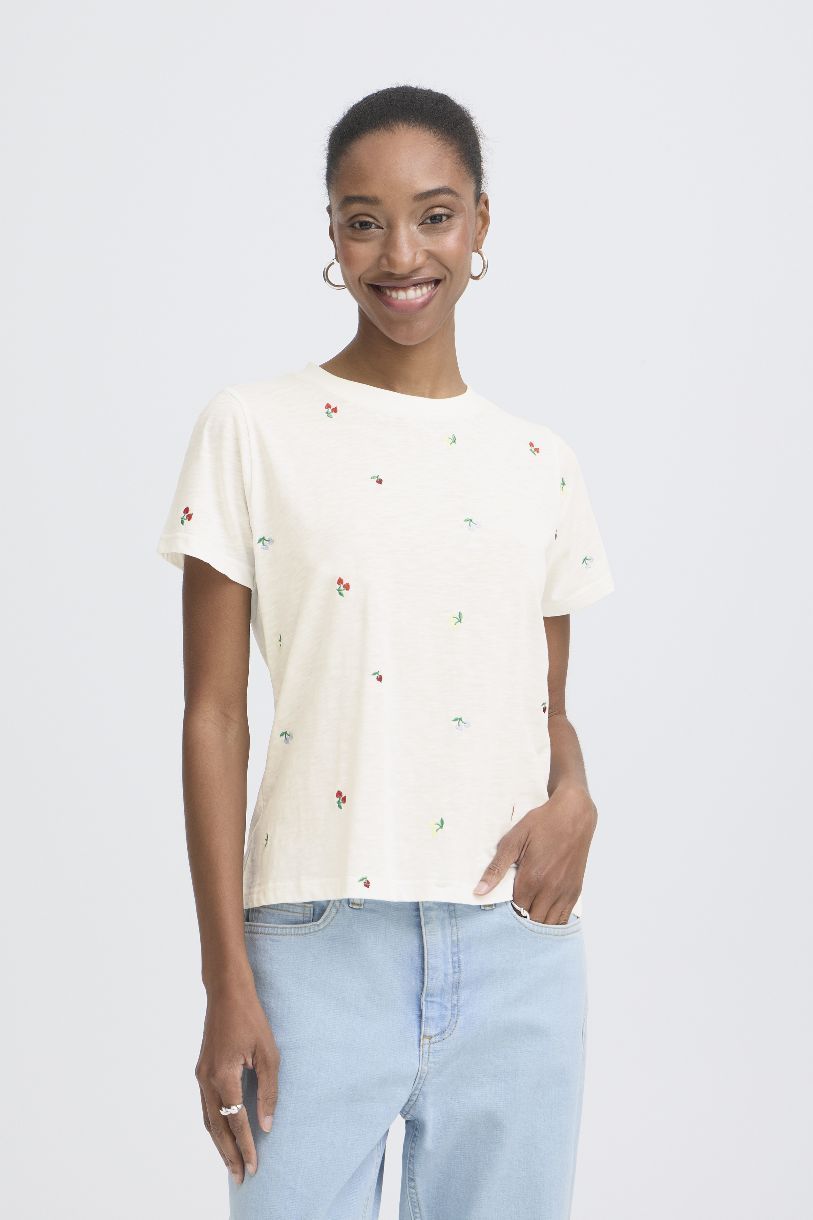T-SHIRT OLYA LE COEUR DU CHERRY BLOSSOM