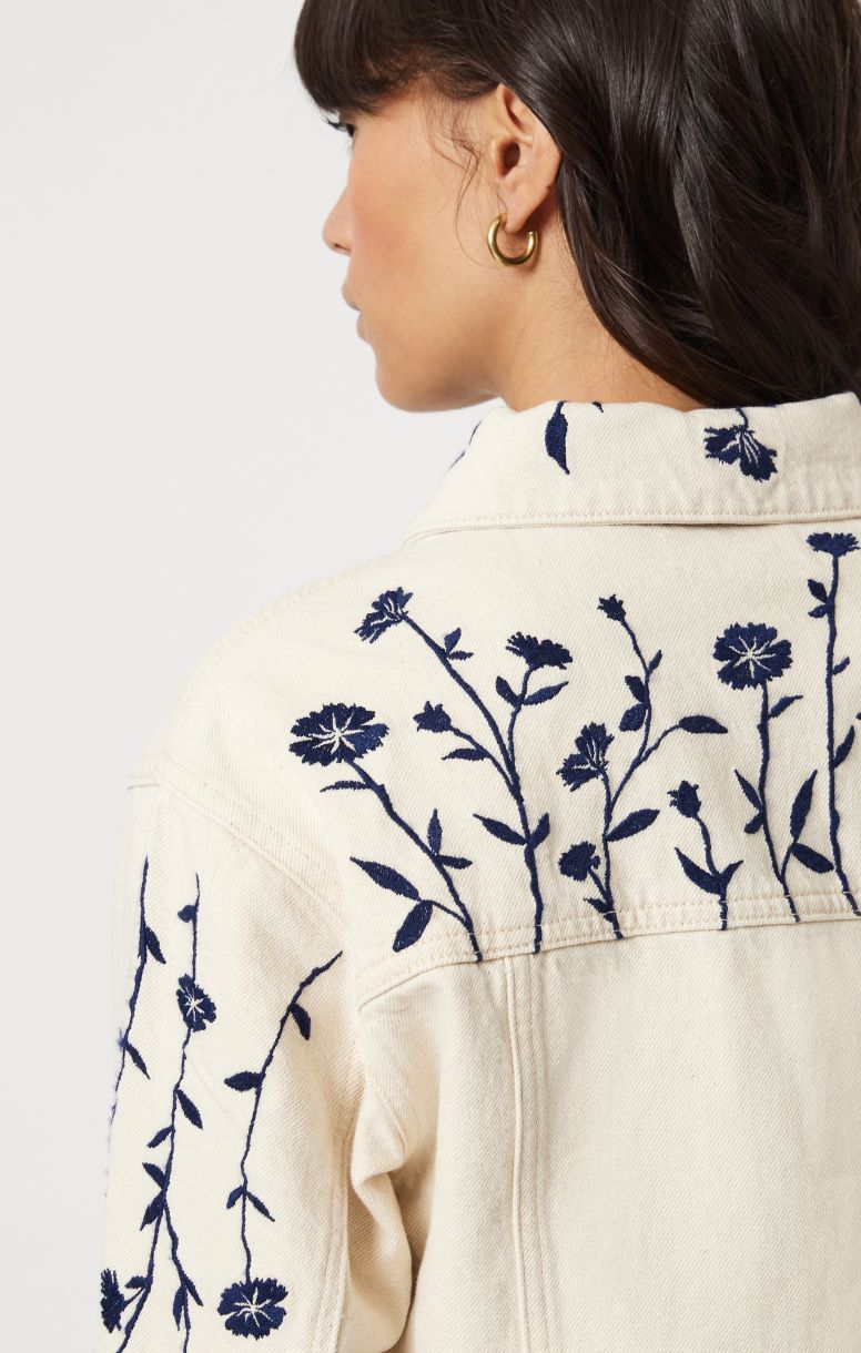 JACKET DE JEANS FLOWER & HARMONY