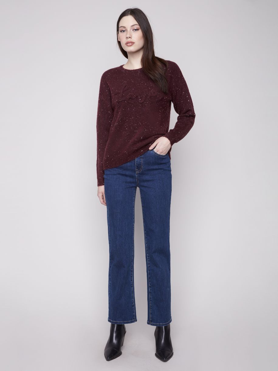 PULL LOVE ET CONFETTIS