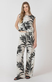 TOP FEUILLE ABSTRAITE