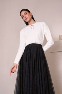 CARDIGAN PLUME DÉLICATE