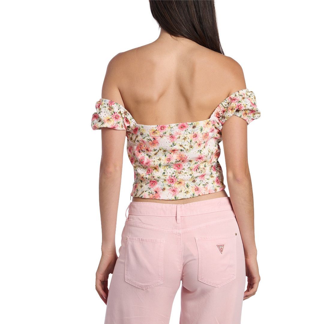 CROP TOP GUESS ELIANE LA ROMANTIQUE