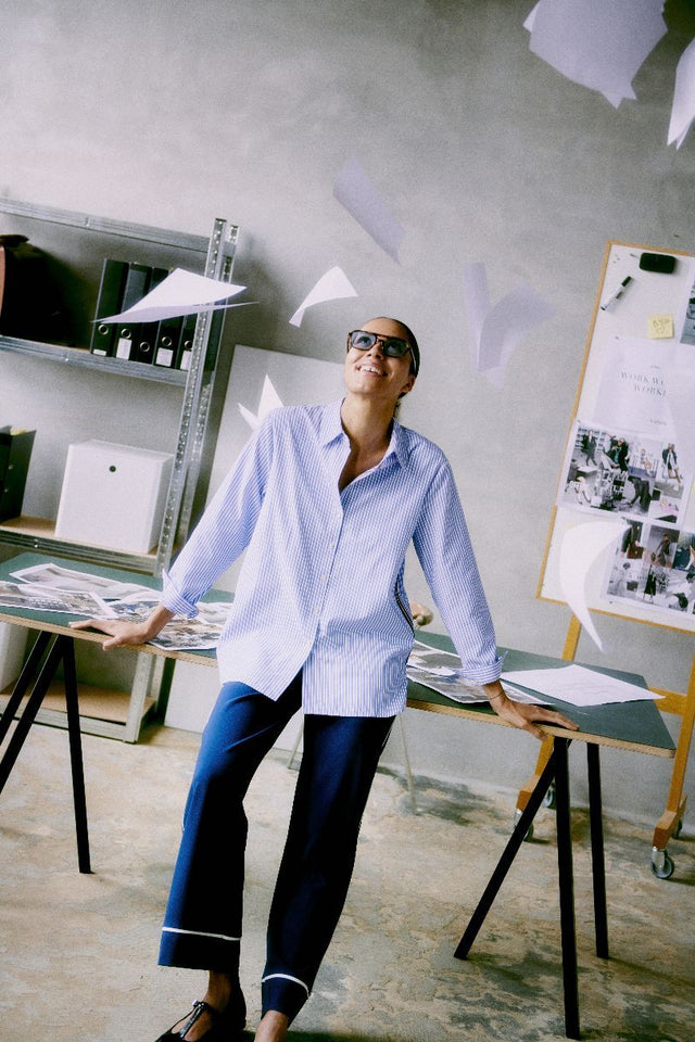 CHEMISIER HANIO TAPE AVOIR LES BLUES