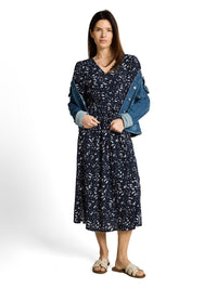 ROBE LONGUE COUPS DE PINCEAU