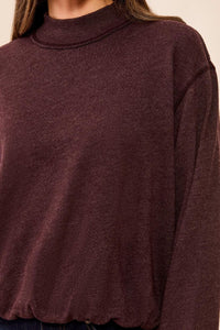 TRIBAL CHANDAIL BUBBLE SWEATSHIRT