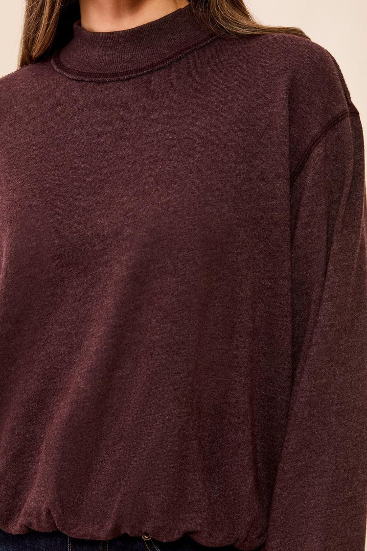 TRIBAL CHANDAIL BUBBLE SWEATSHIRT