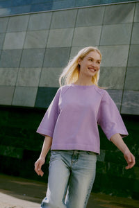 CHANDAIL EN COTON OUATÉ VINTAGE RASMA