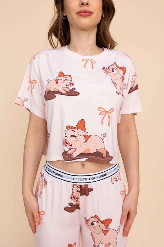 T-SHIRT P'TITE COCHONNE