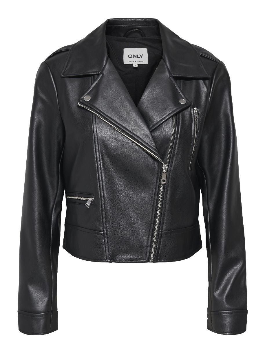 JACKET BIKER CARMEN FAUX CUIR
