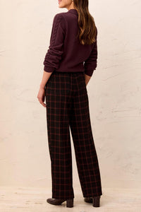 TRIBAL PANTALON TAILLE HAUTE À BRAQUETTE