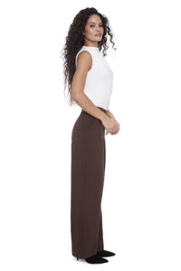 ILTM PANTALON PONTE WIDE LEG FULL LENGHT
